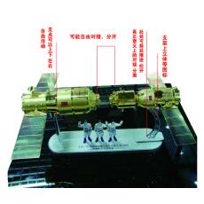 神九对接模型1:50(镀金）