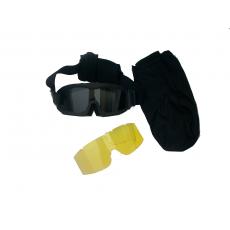 六型骑士护目镜 (黑色)