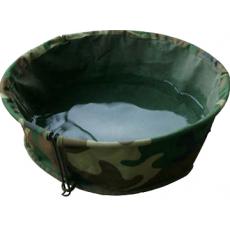 丛林迷彩折叠洗脸盆