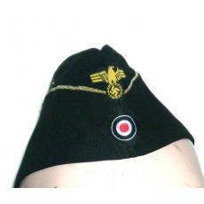 军威黑色平顶德军船帽