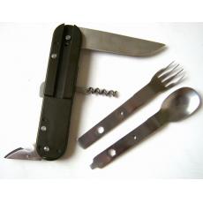 军威可卸六功能野餐叉勺