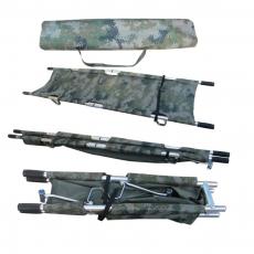 02A数码丛林二折担架（银白色圆管铝合金）