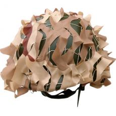 三色沙漠树叶伪装盔罩