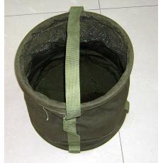 20L军绿色帆布水桶
