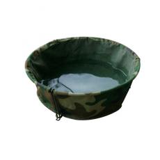 丛林迷彩折叠洗脸盆